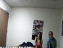 College Rules - Turned On Teenage College Students Fucking Inside A Dorm Room
