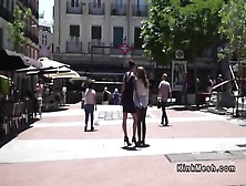 Pinched Pussy Slave Walked In Public
