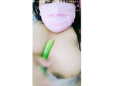 Mlive Big Beautiful Woman With Cucumber