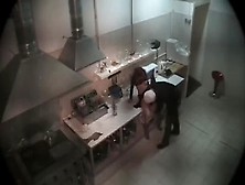 Chief Fucking Slutty Chick In The Kitchen!