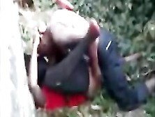 African Guy Fucking A Girl While People Are Filming