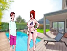 Sex Note - Surprise Titfuck By The Pool (2/3) New