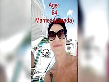 Striped In Of The Camera Brazilian Mom,  Old E Grandma
