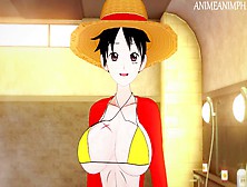 1 Piece Monkey D Luffy Gender Bender Asian Cartoon Asian Cartoon 3D Uncensored