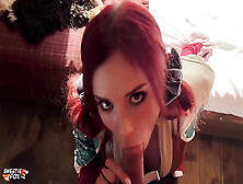 Triss Merigold Gargle Knob And Harsh Plows Till Two Popshots - Jizm On Bootie And Facial Cumshot Point Of View