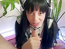 Hot Slutty Nun Gives Amazing Pov Blowjob While Dirty Talking Her Pastor