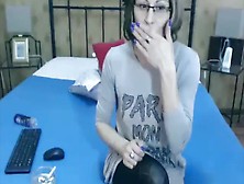 Sexy Mature Pussy Smoker Lady+Smoker's Cough Fits (Quick Double Edit)