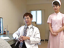 Hot Japanese Nurse Aoi Mizurani Drops Her Clothes To Ride A Dick
