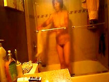 Spying On My Mature Stepmom In The Shower (Asian)