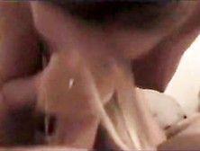 Long Golden-Haired Pov Fuck With Cumshot