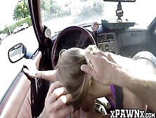 Teen Blonde Big Cock Sucking Car Ride And Pawnshop Pounding