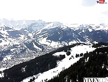 Vixen Ski Bunny Sonya Has Passionate Sex Inside The Alps