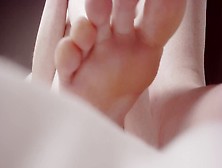 Giantess Feet Play With Tiny Creature That Crawls Between Legs - Hd + Asmr - Teaser