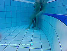 Youngster ***couple Rides Nude Underwater For The First Time