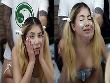 She Shouldn't Have Bet Her Bum On Argentina (One-Two) With Her Arab Friend