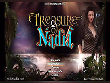 Treasure Of Nadia (Diana And Clare Bikini) Threesome
