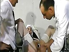 French Nun Screwed And Facialized With Weird Anal Insertions
