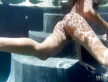 Katherinne Rodriguez Swims Fully Naked