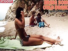 Vip Sex Vault - Goddess African Barely Legal Gets Seduced And Plowed At The Beach! (Noe Milk)