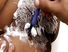 Latino Shaves Hot's Twat Before Giving Her A Super Sexy Plowed