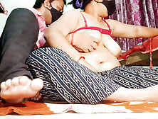 Sexy Desi Indian Bhabhi Shanaya Riding On Her Husband Big Meaty Cock And Taking Cumshot Inside Pussy