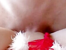 Throbbing Big Cumshot After 3 Minutes Of Pounding Tight Pussy - Closeup Fan