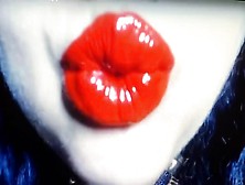 Fetishprincessamira Red Lipstick Kisses Video 4