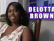 Delotta Brown - Big Natural Black Boobs