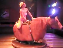 Bull Ride Reveals The Chick's Arousing Ass