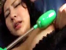 Hot Asian Hairy Pussy Masturbates