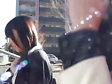 Heavenly Japanese Female In Public Place
