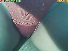 Webcam Hottie Rubs Over Pink Undies