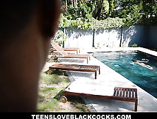 Teen Loving Black Guy Gets Advantage