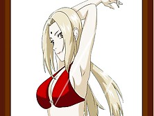 Tsunade And Her Red Bikini- Killer Bee Fuck Tsunade - Naruto Porn Movie- Asian Cartoon