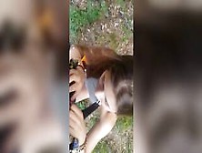 Young Russian Girl Gets Fucked In The Forest