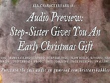 Audio Preview: Step-Sister Give You An Early Christmas Gift