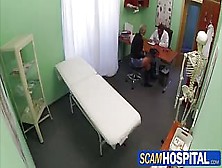 Sexy Novakova Gets Cured By Doctors Cock