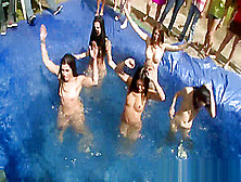 Outdoor Teen Pool Party