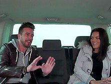 Bitches Share Cock On The Back Seat In Pretty Intense Amateur Interview