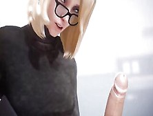 [ Wopa ] - Pov : Amazing Blonde Masturbating You - (3D Hd)