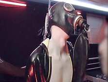 Rubber,  Latex Puppy Play,  Bdsm
