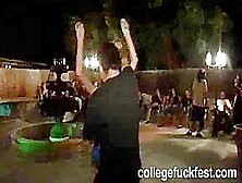 Frat Party Coed Whore Is Fucked In Missionary