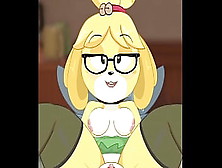 Isabelle In Tinkerbell Outfit - Island Secretary Game Walkthrough - Island Secretary One. Five
