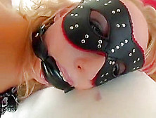 Ass Traffic Blindfolded Gagged Diana Gets Butt Banged And Swallows