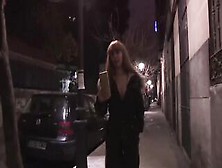 19 Year Old Goddess Masturbates Inside The Middle Of The Street