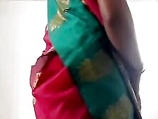 Swetha Desi Tamil Ex-Wife Saree Strip Performance