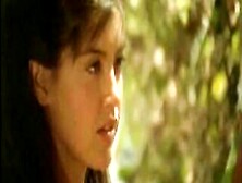 Alluring Phoebe Cates Does Making Out Outdoors