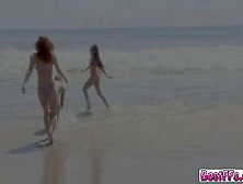 Lovely And Sexy Teen Surfers Gets To Fuck The Life Guar