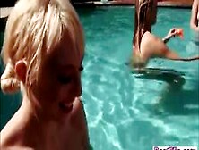 Hardcore Fucking And Dick Sucking With Pool Hotties