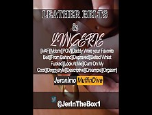 Male Dom - "leather Belts & Lingerie" [Erotic Audio] Fantasy Roleplay [Pov][Mdom][Cum On My Cock]